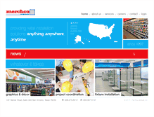 Tablet Screenshot of merchcoservices.com